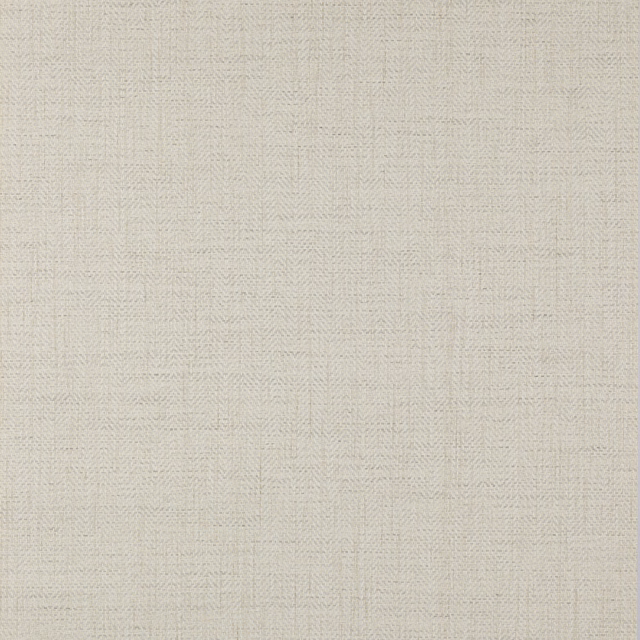Pale dove-grey wallpaper with fine herringbone and linear grid motif
