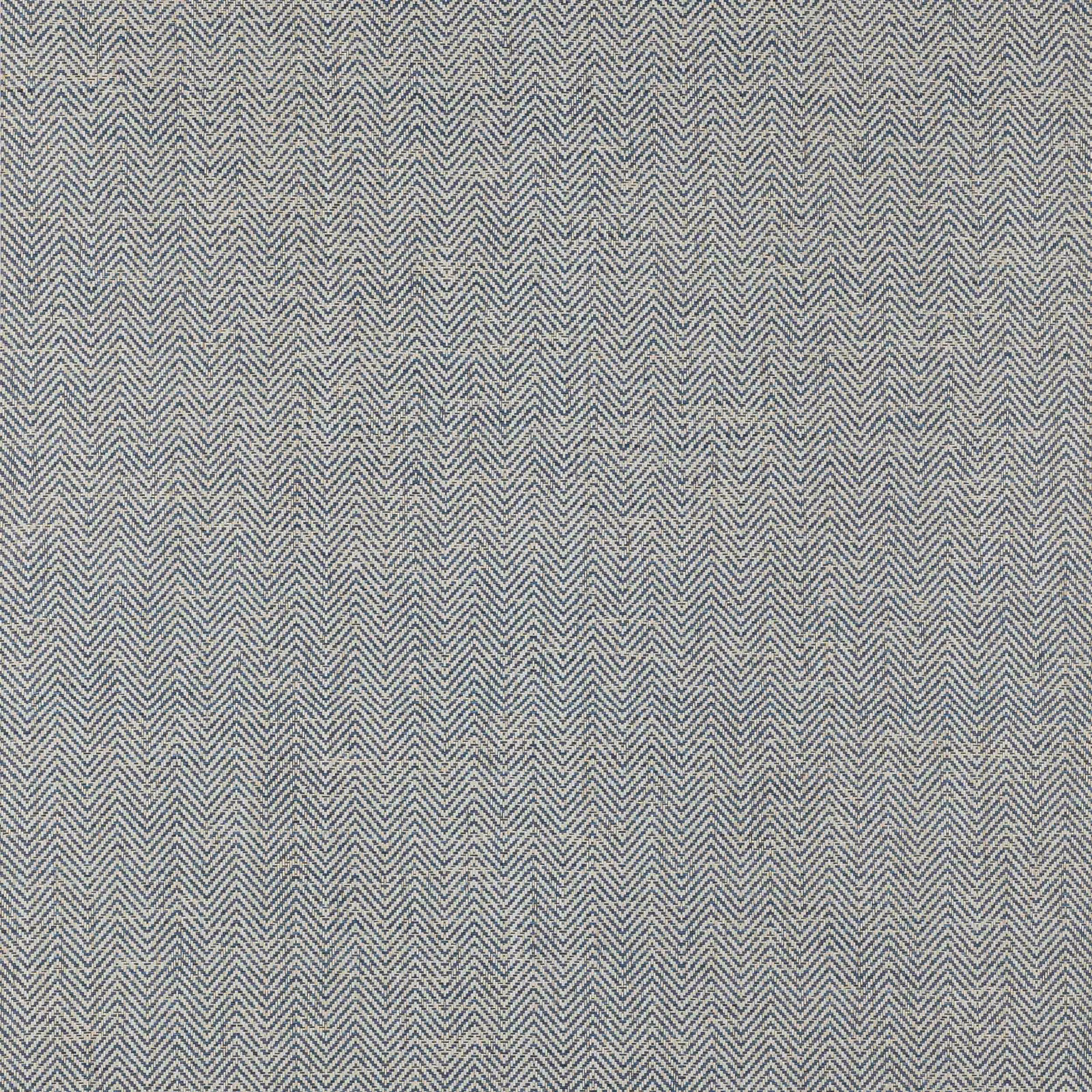 Muted indigo and pale grey paper wallpaper in a fine repeating chevron