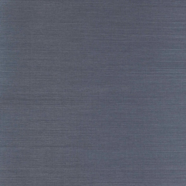 Deep denim blue-grey sisal weave with fine horizontal texture