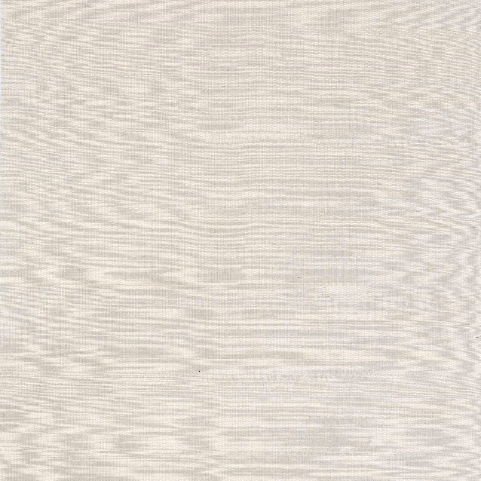 Pale ivory sisal and cotton wallcovering with fine horizontal woven striations