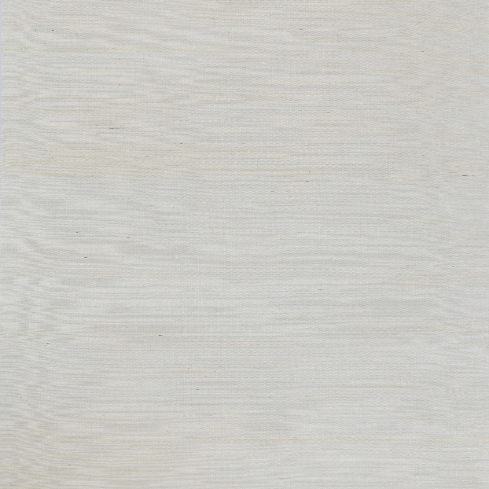 Pale pearl wallpaper with fine horizontal sisal texture and subtle ivory variation
