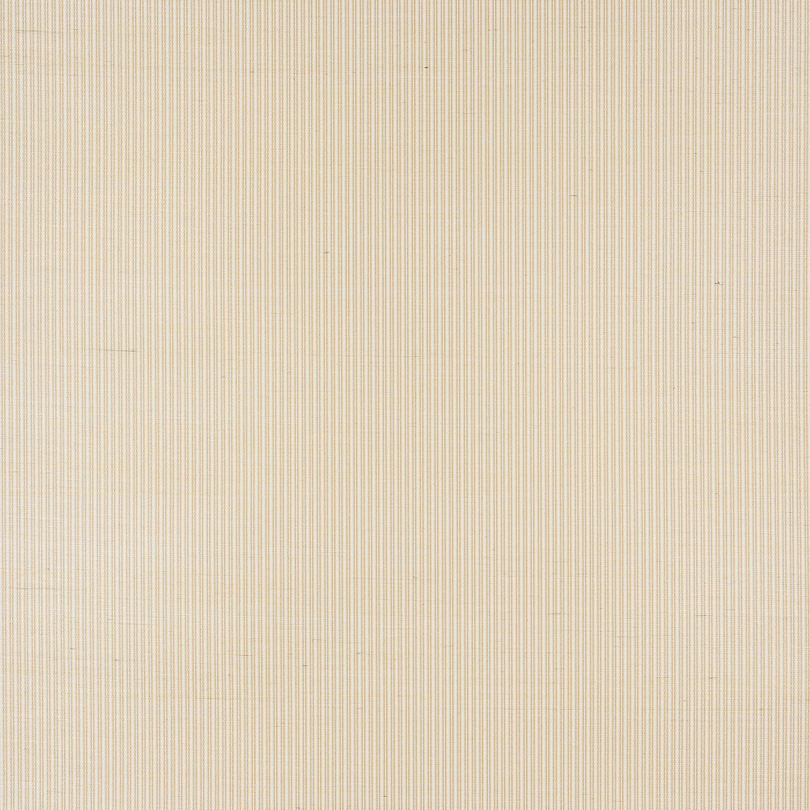 Pale straw-gold sisal wallpaper with fine, closely spaced vertical stripes