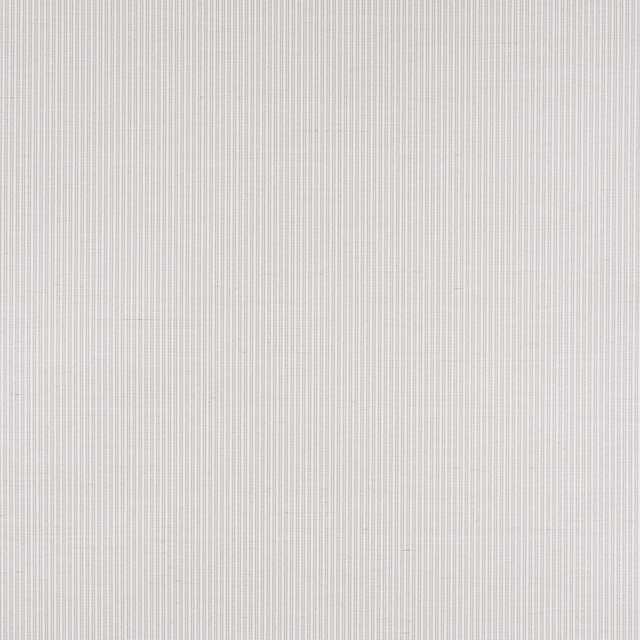 Pale stone sisal wallpaper with fine, closely spaced vertical stripes and subtle texture