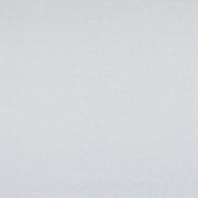 Pale old-blue wallcovering with a fine, softly mottled linen-like surface