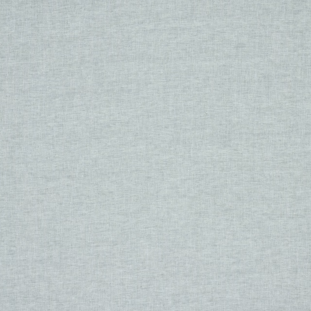 Pale grey-green linen wallcovering with a softly mottled, fine woven surface