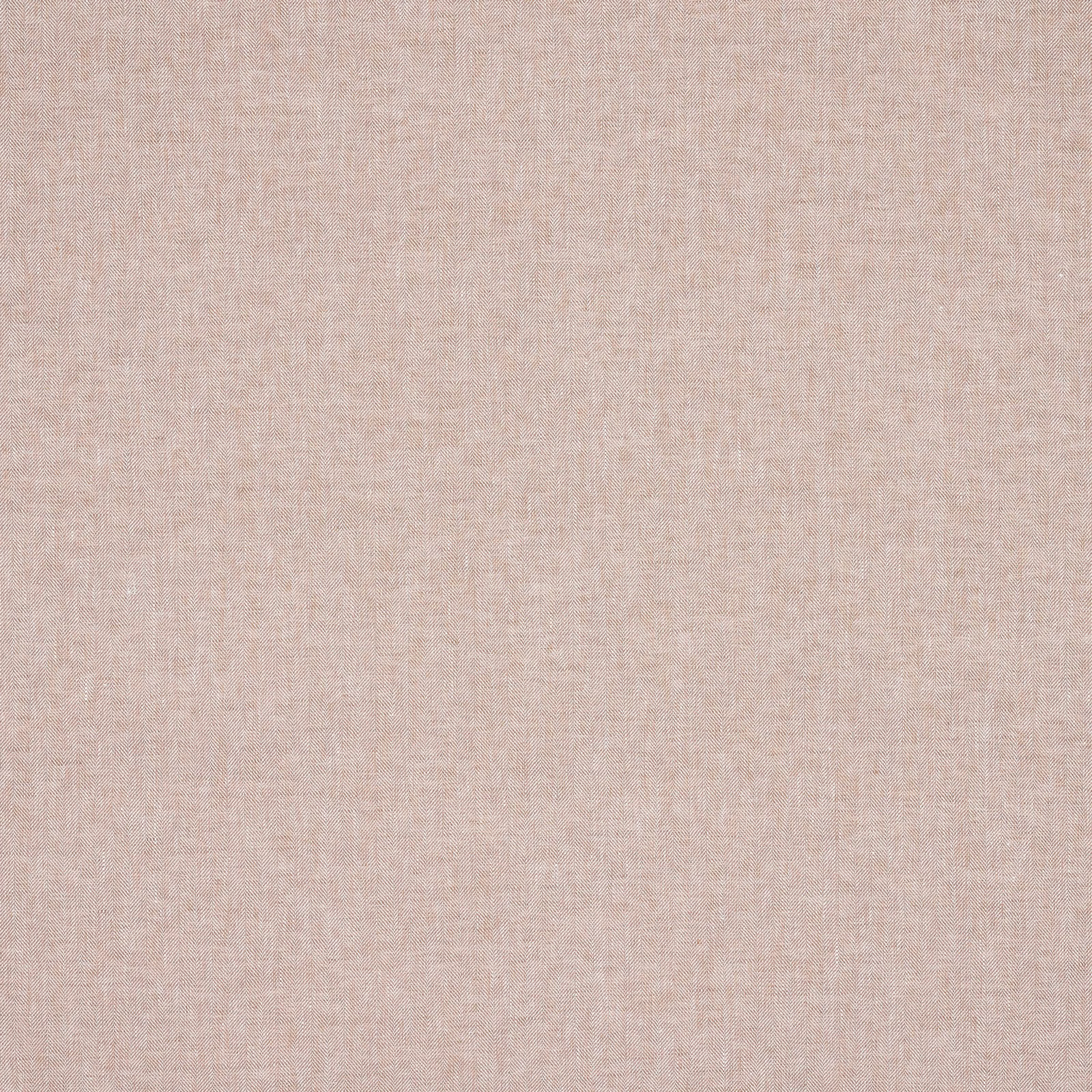 Pale blush-russet linen wallcovering with a fine, irregular woven texture