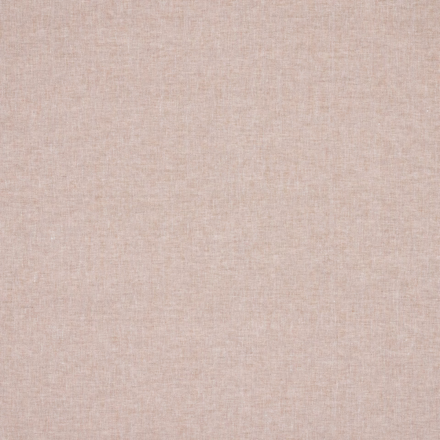Pale blush-russet linen wallcovering with a fine, irregular woven texture