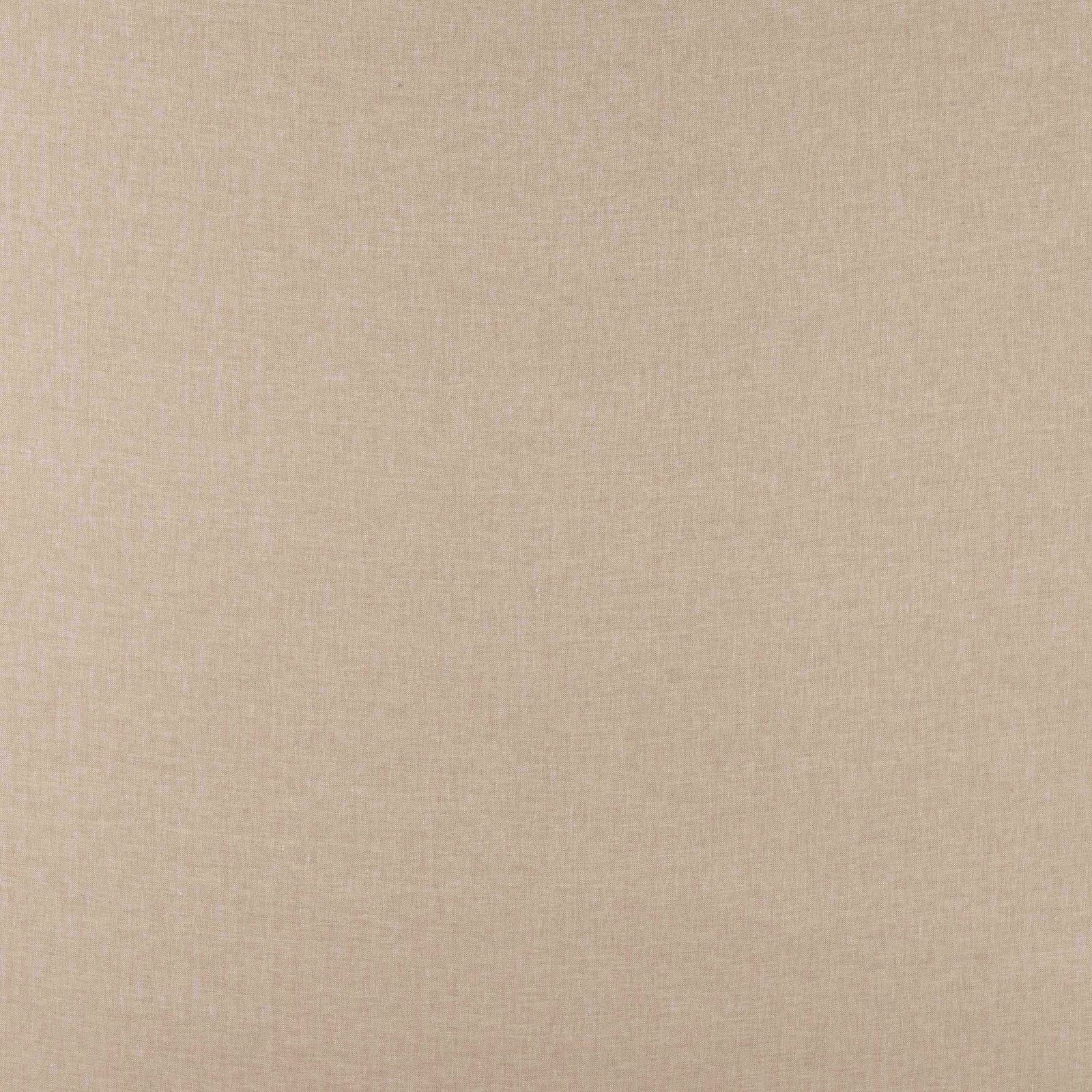 Warm sienna-beige linen wallcovering with a finely mottled crosswoven surface