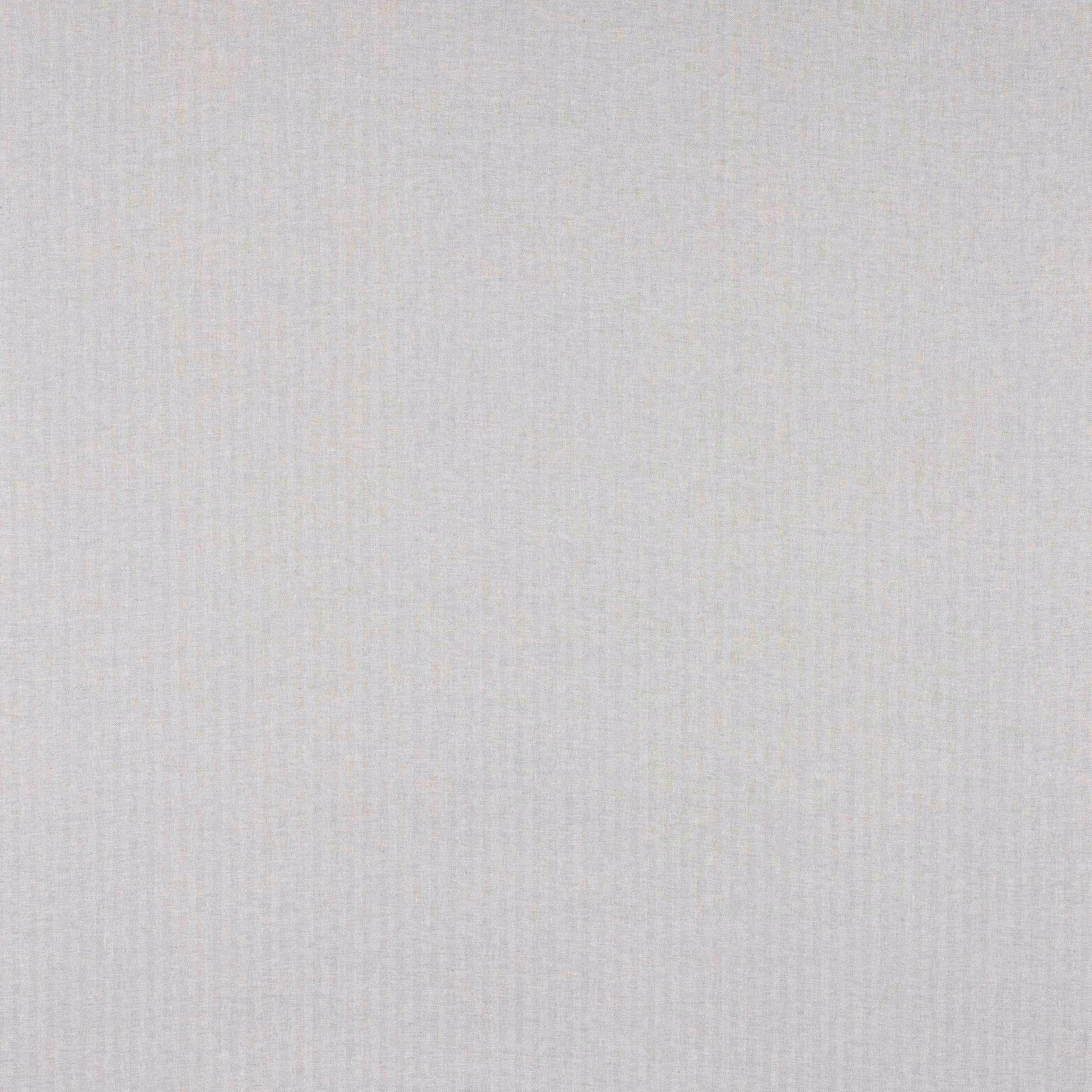 Pale silver-grey linen wallcovering with fine vertical striations and subtle tonal texture