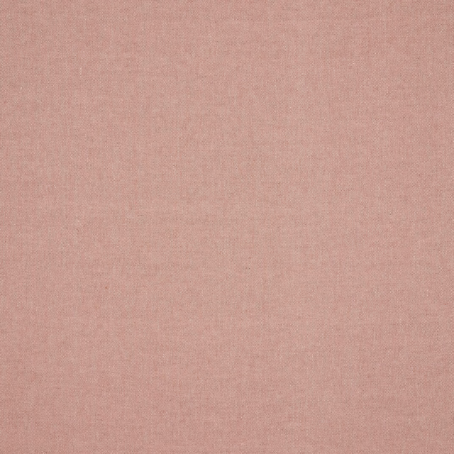 Dusty terracotta pink linen-textured plain wallcovering with subtle tonal weave