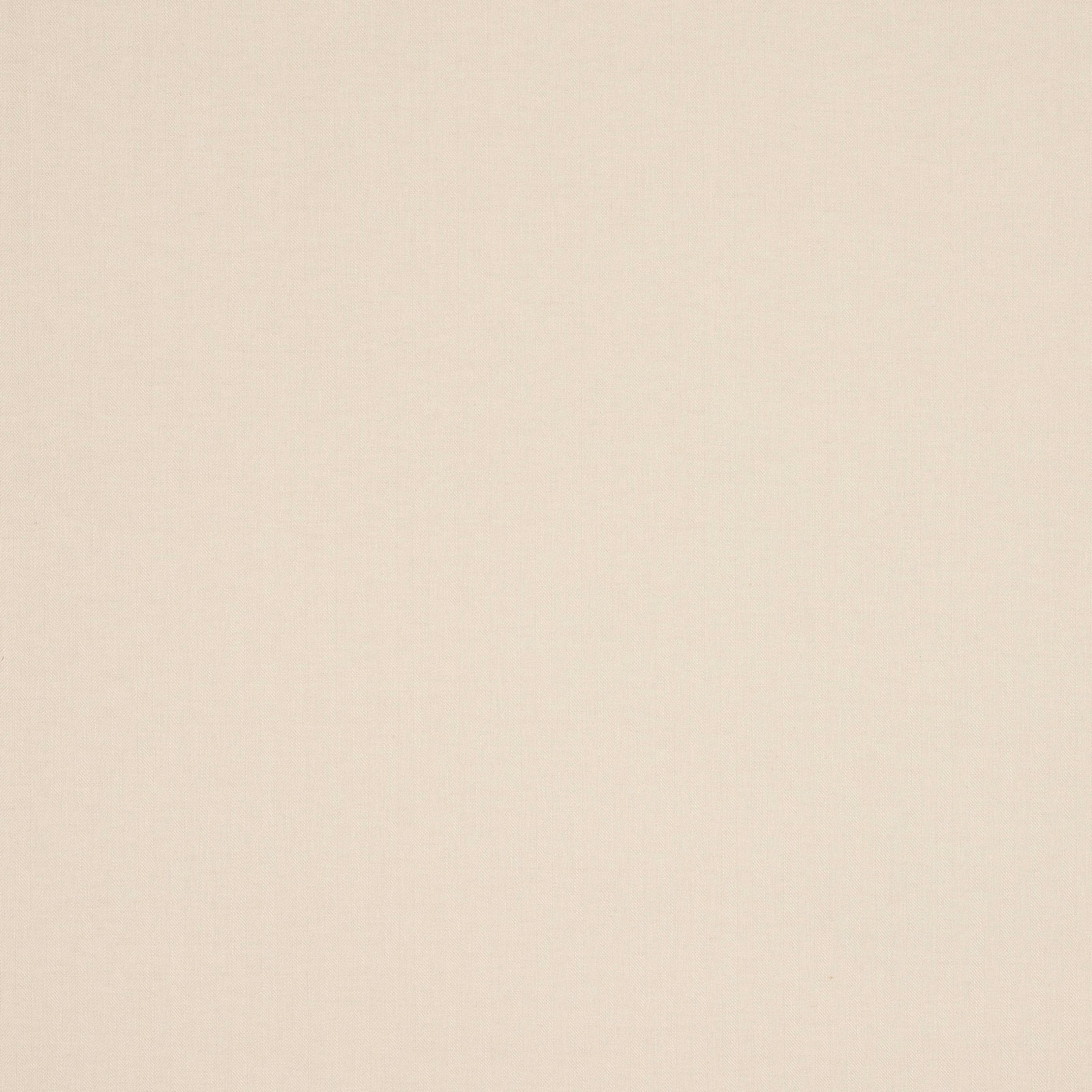 Warm pale beige plain linen swatch with a fine, subtly mottled weave