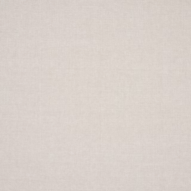 Pale beige linen swatch with fine herringbone weave and subtle texture