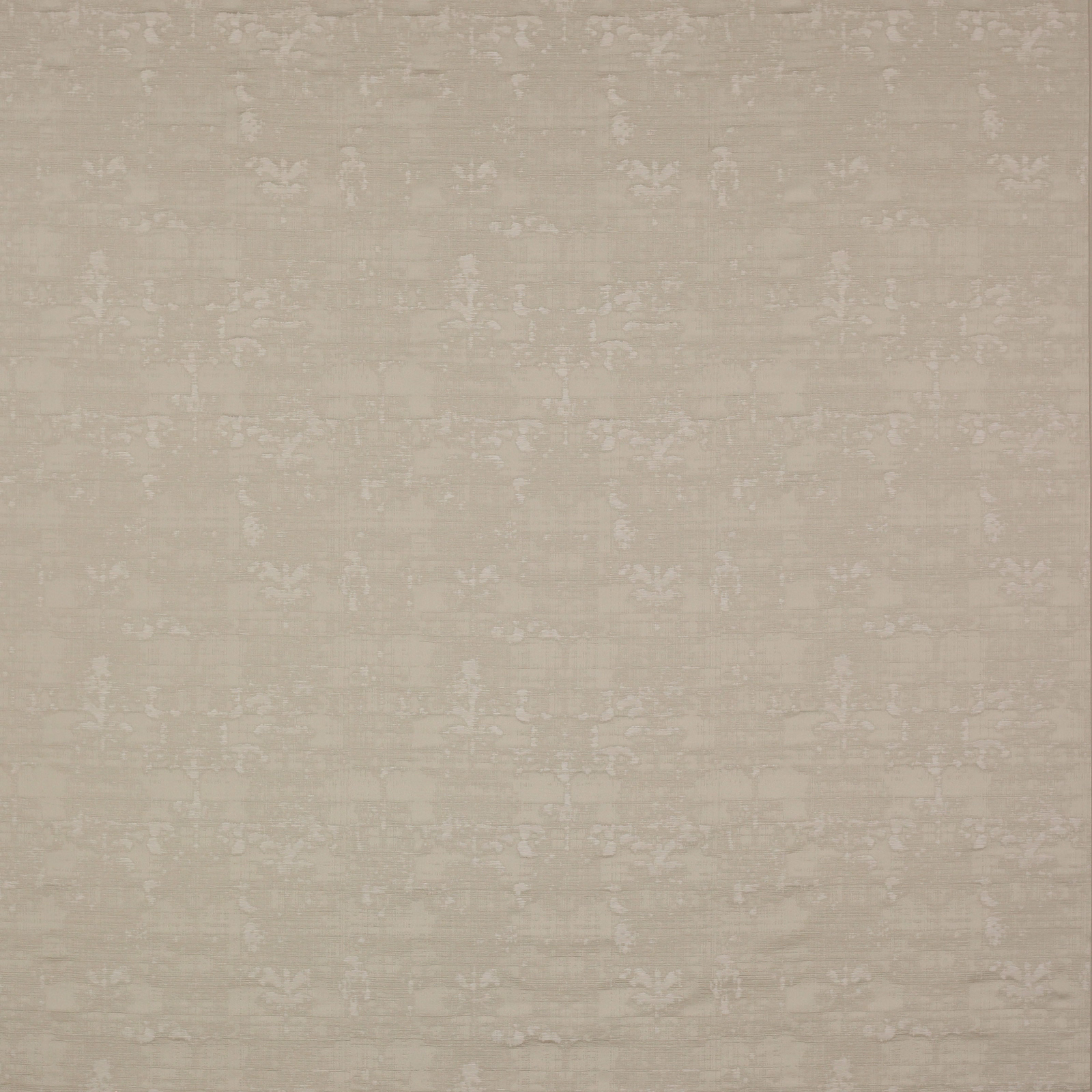 Soft bronze-beige textured fabric swatch with a small repeating ornamental pattern