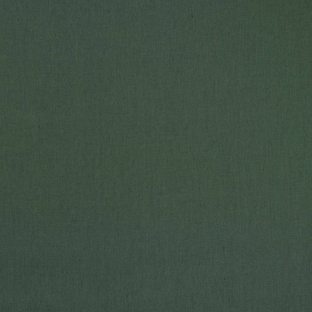 Deep muted cedar-green linen swatch with a fine natural weave texture