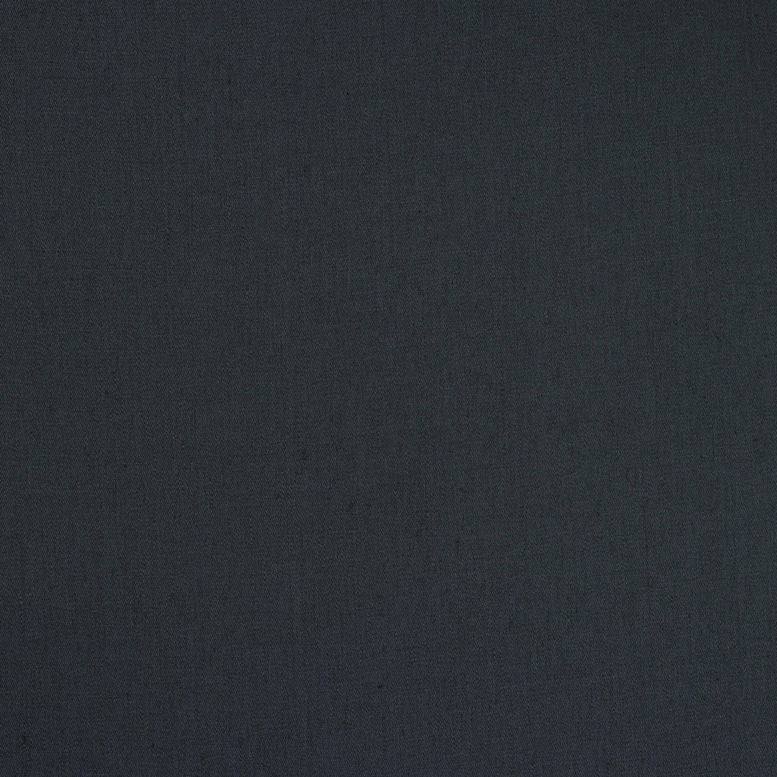Dark charcoal linen swatch with fine plain weave and matte texture