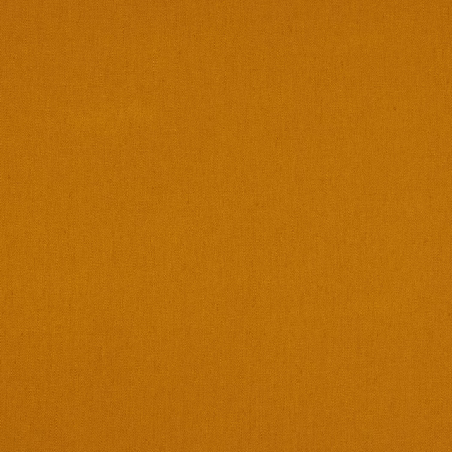 Solid warm amber-gold linen fabric swatch with a fine matte weave
