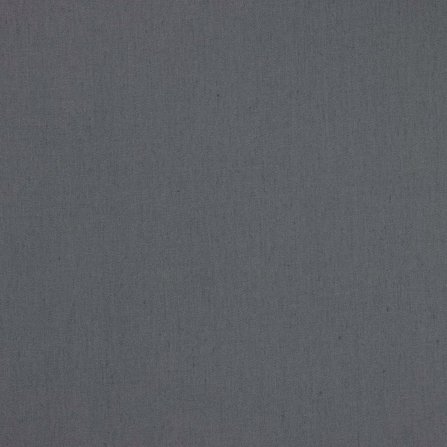 Flat swatch of deep gunmetal grey linen with a subtle natural slub