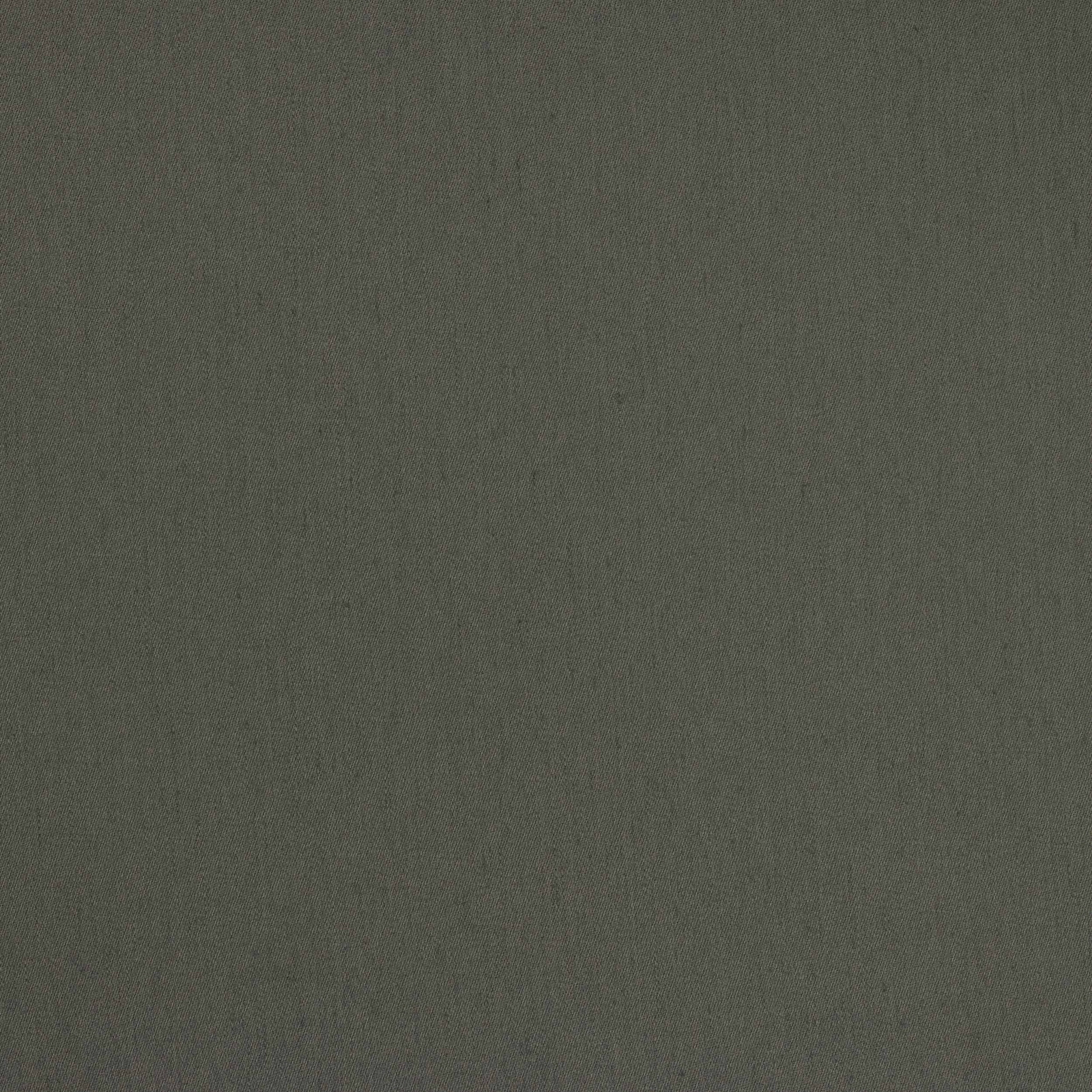 Solid muted steel-olive linen fabric with a fine natural slub texture