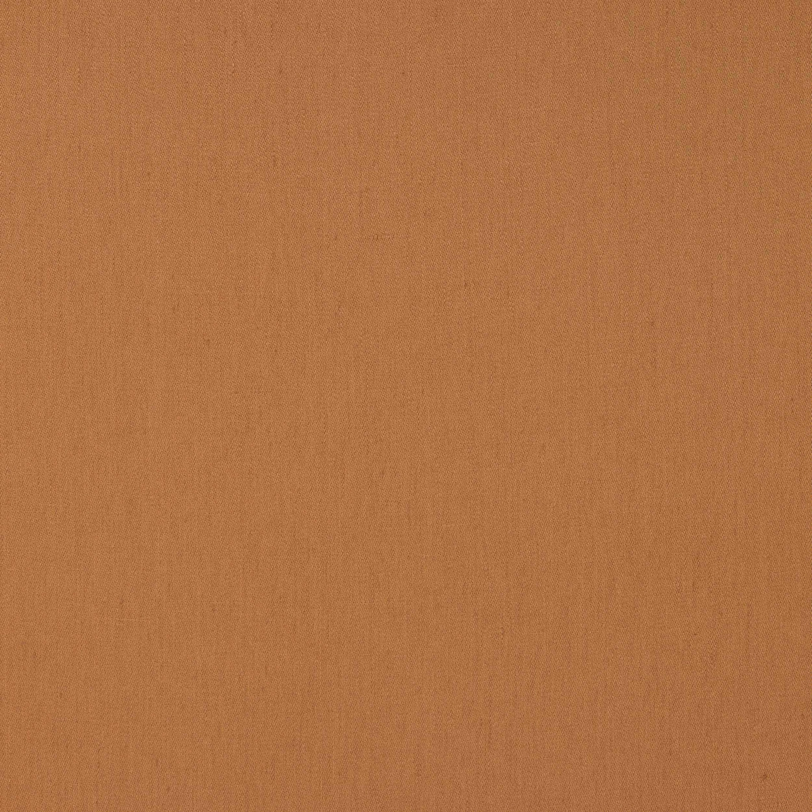 Warm clay-brown linen swatch with a subtle natural weave