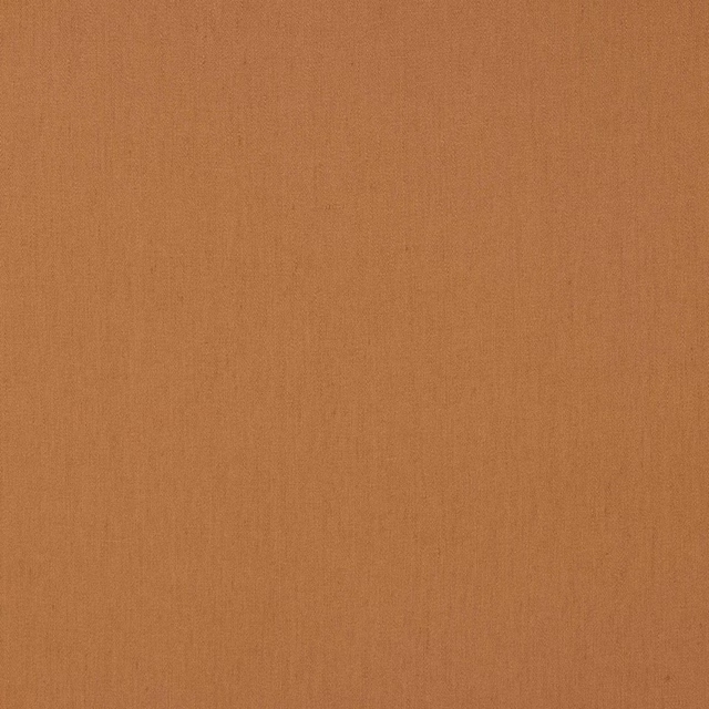 Warm clay-brown linen swatch with a subtle natural weave