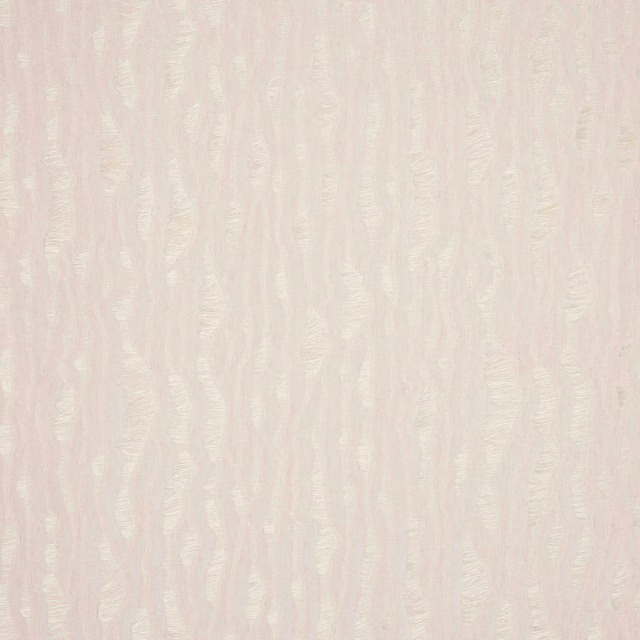 Soft ivory textured fabric with subtle vertical ripples and woven sheen