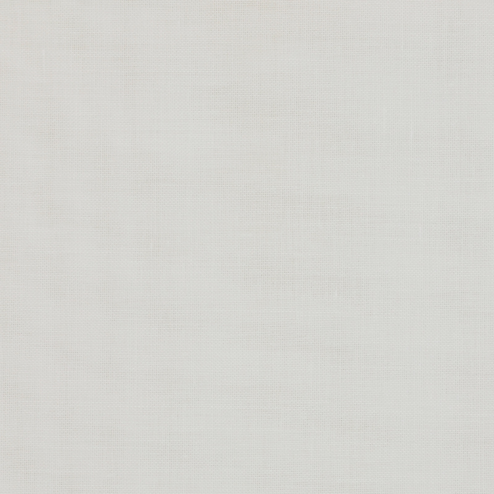 Close-up of soft ivory white plain woven fabric with fine texture