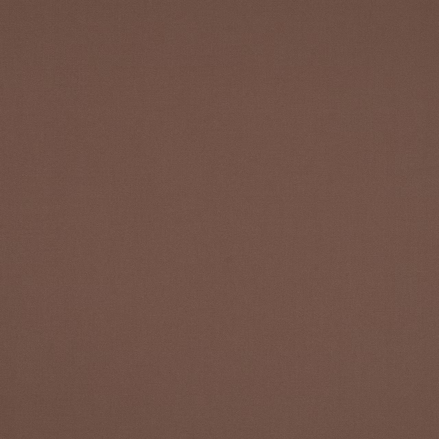 Warm castor-brown plain cotton swatch with a smooth, matte weave