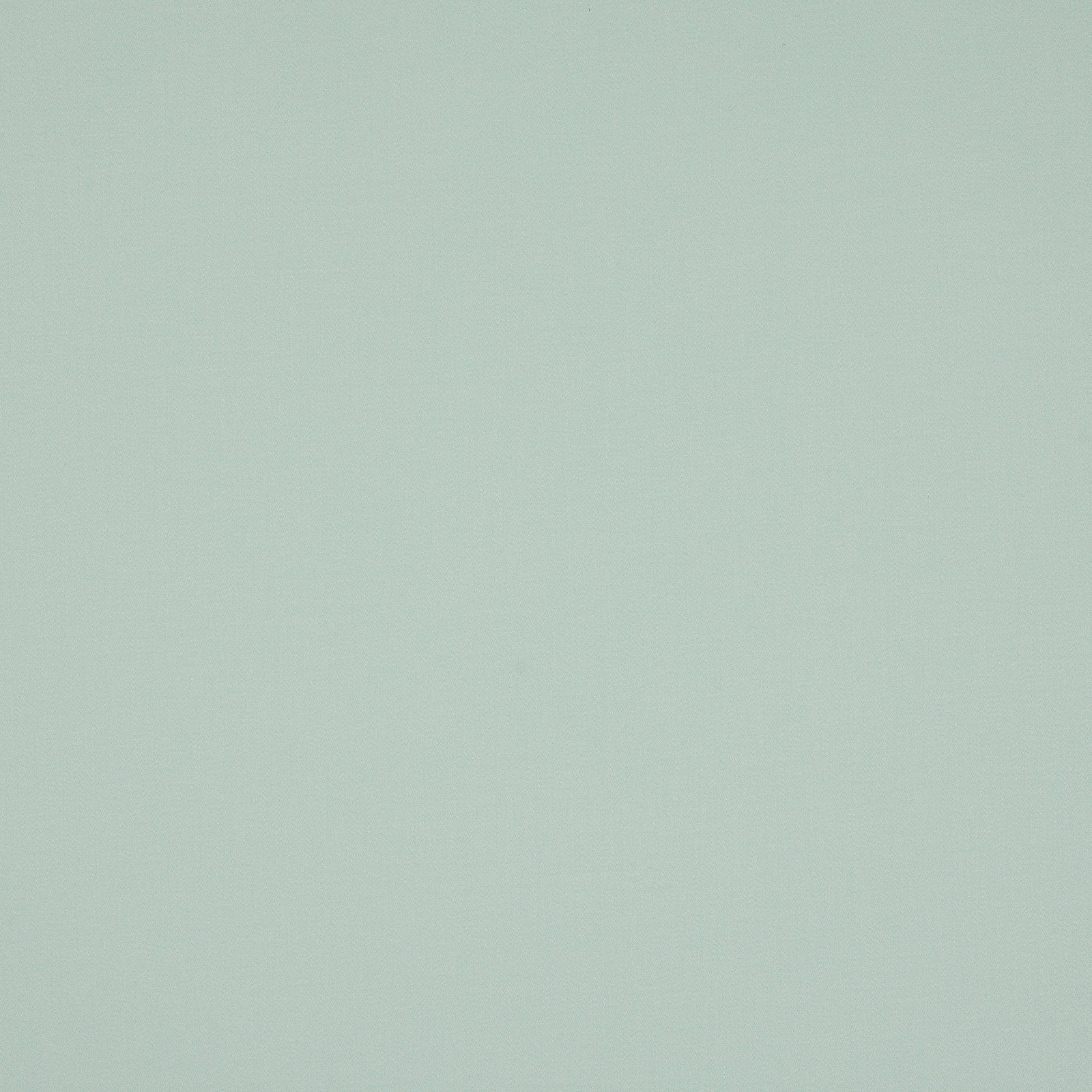 Plain soft celadon green cotton fabric swatch with a matte finish