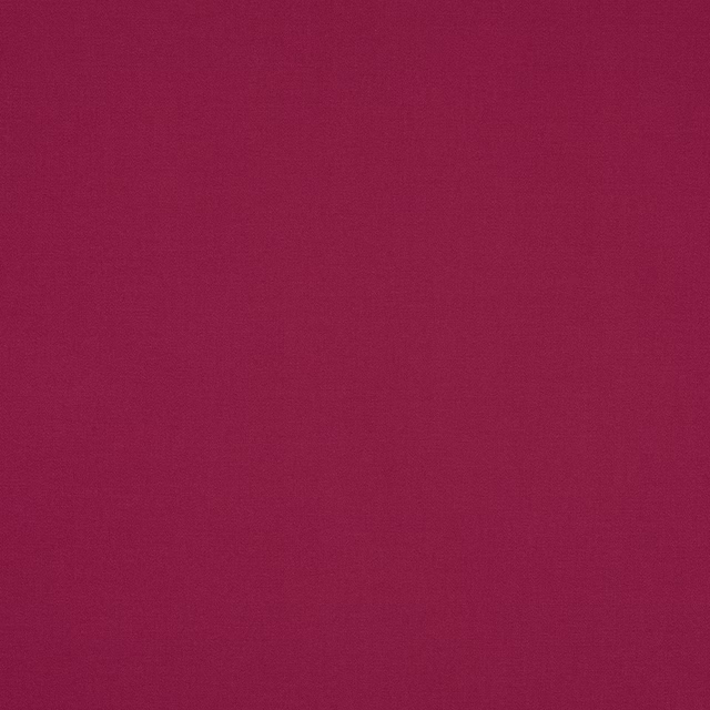 Deep raspberry pink plain cotton fabric with a fine matte weave