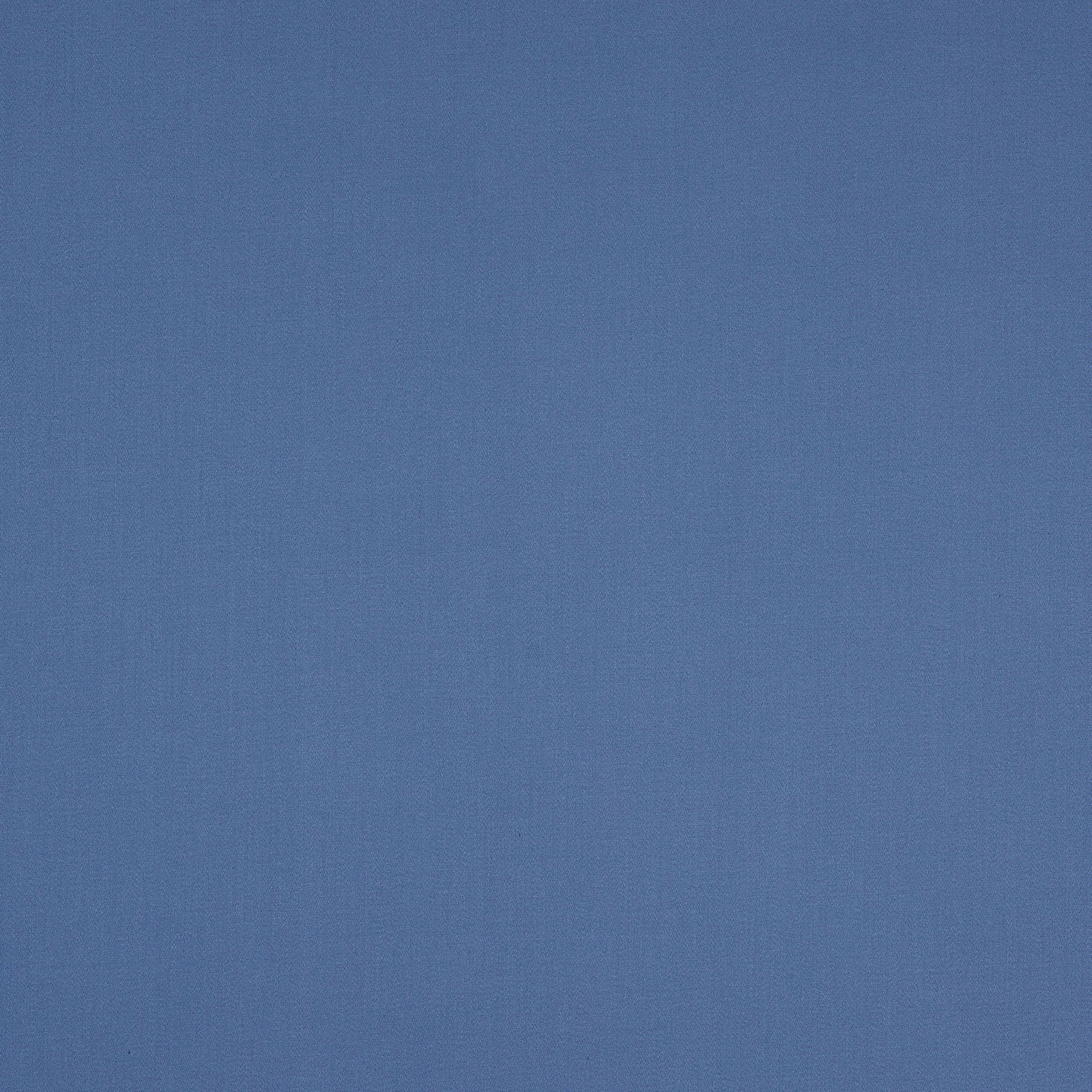Muted denim-blue plain cotton fabric with a fine woven texture