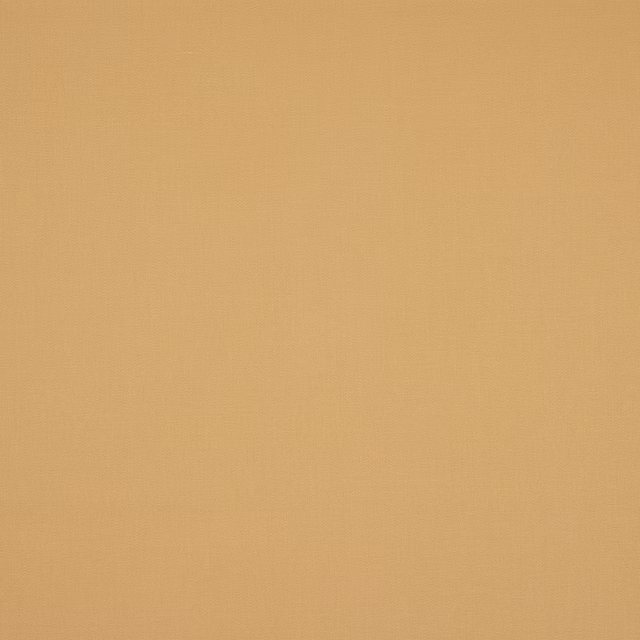 Plain soft golden beige cotton fabric with a fine even weave
