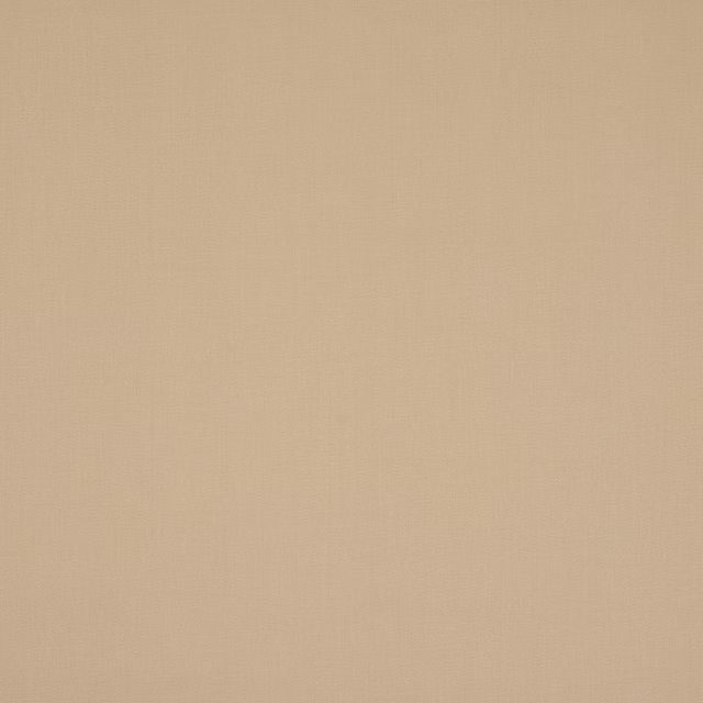 Soft sandy beige plain cotton fabric with a fine matte weave