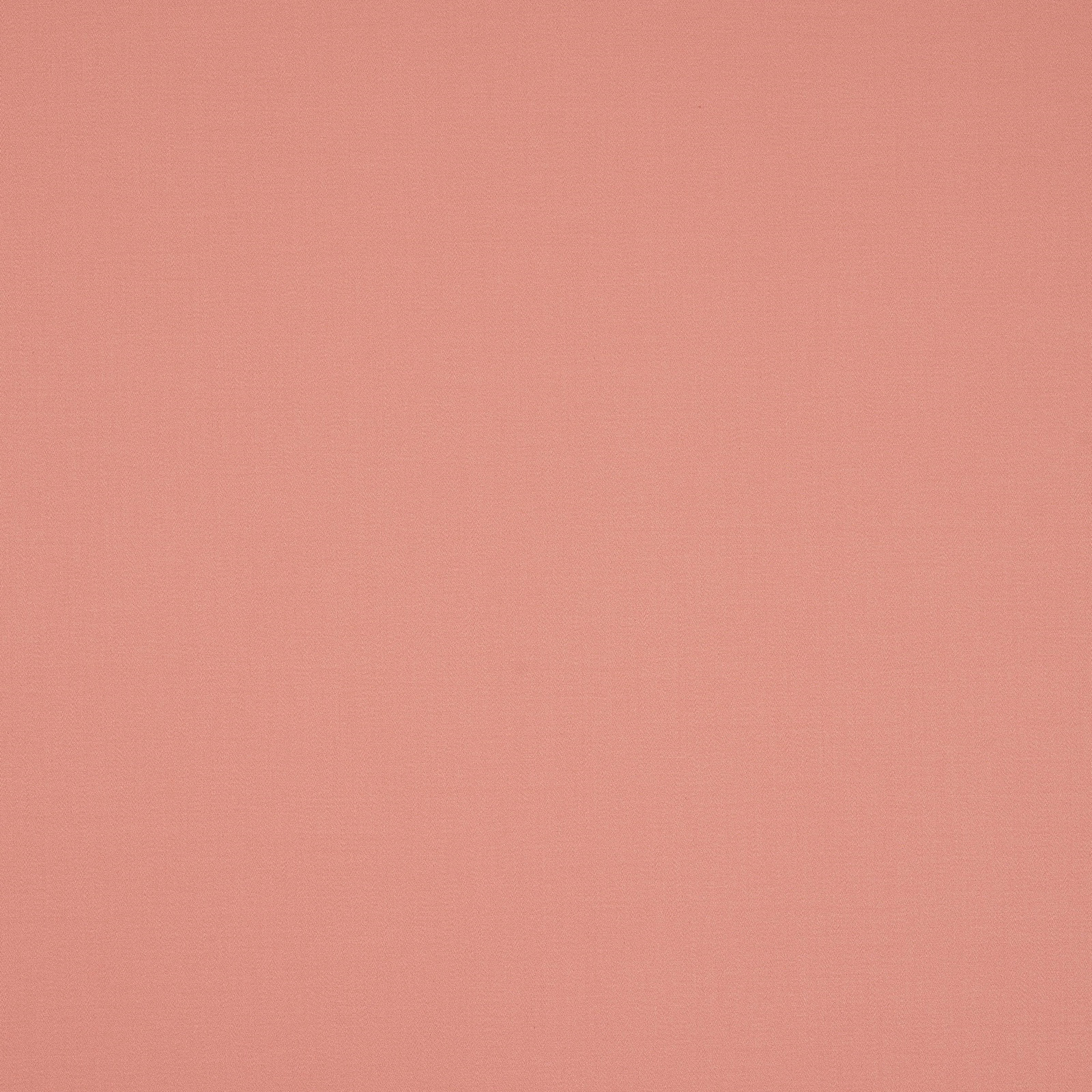 Soft coral pink plain cotton fabric with a fine matte weave