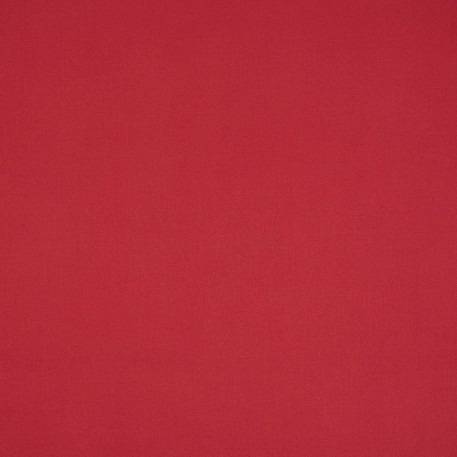 Plain bright garance red cotton swatch with fine matte weave