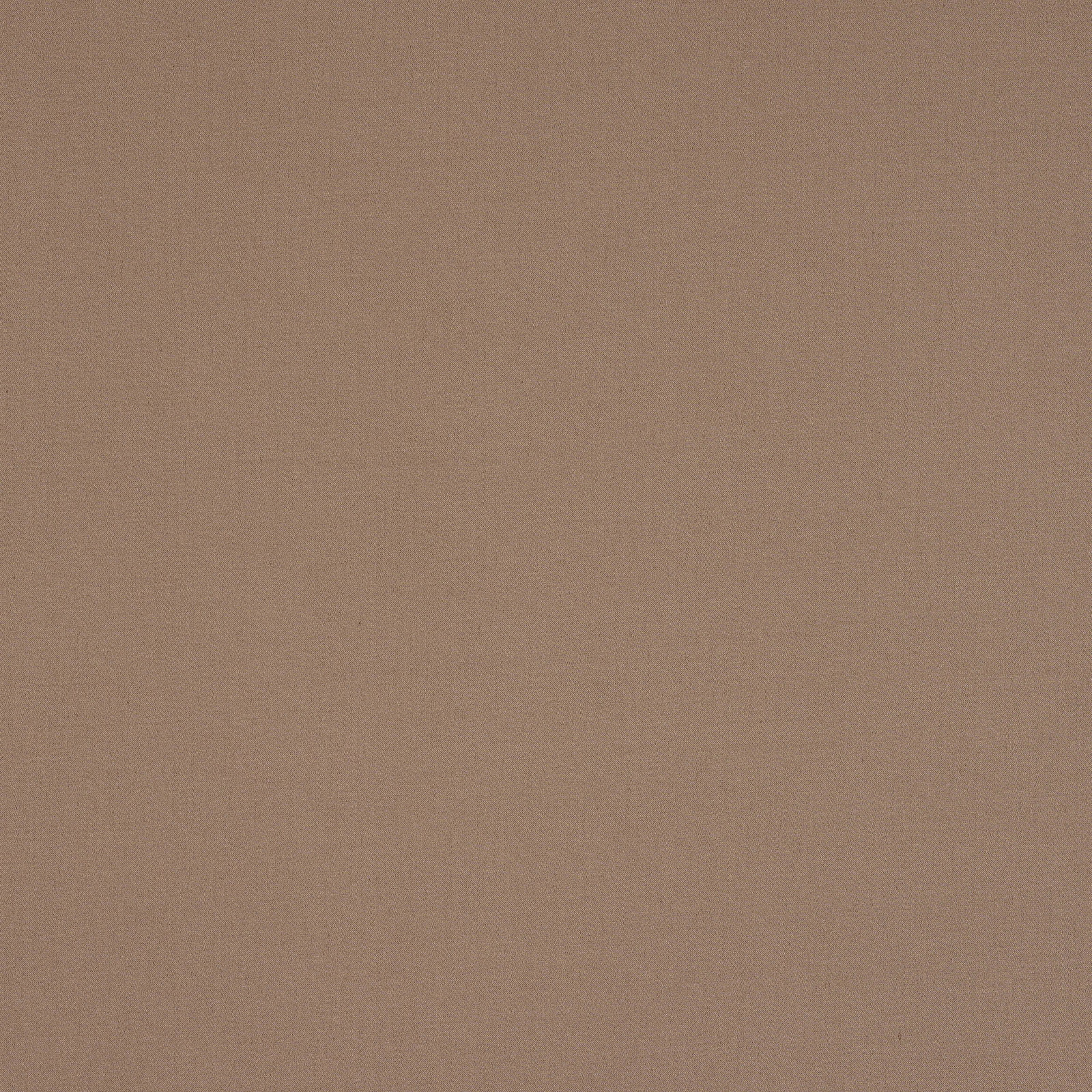 Plain warm taupe cotton swatch with a fine, even woven texture