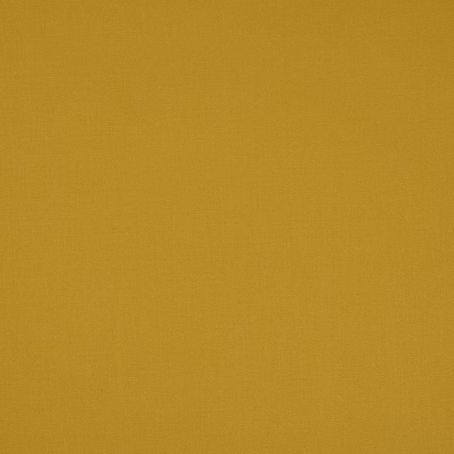 Solid warm mustard-gold cotton fabric with a fine, matte weave