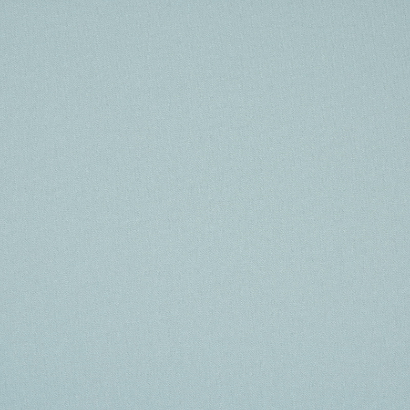 Plain pale powder blue cotton fabric swatch with a soft matte finish