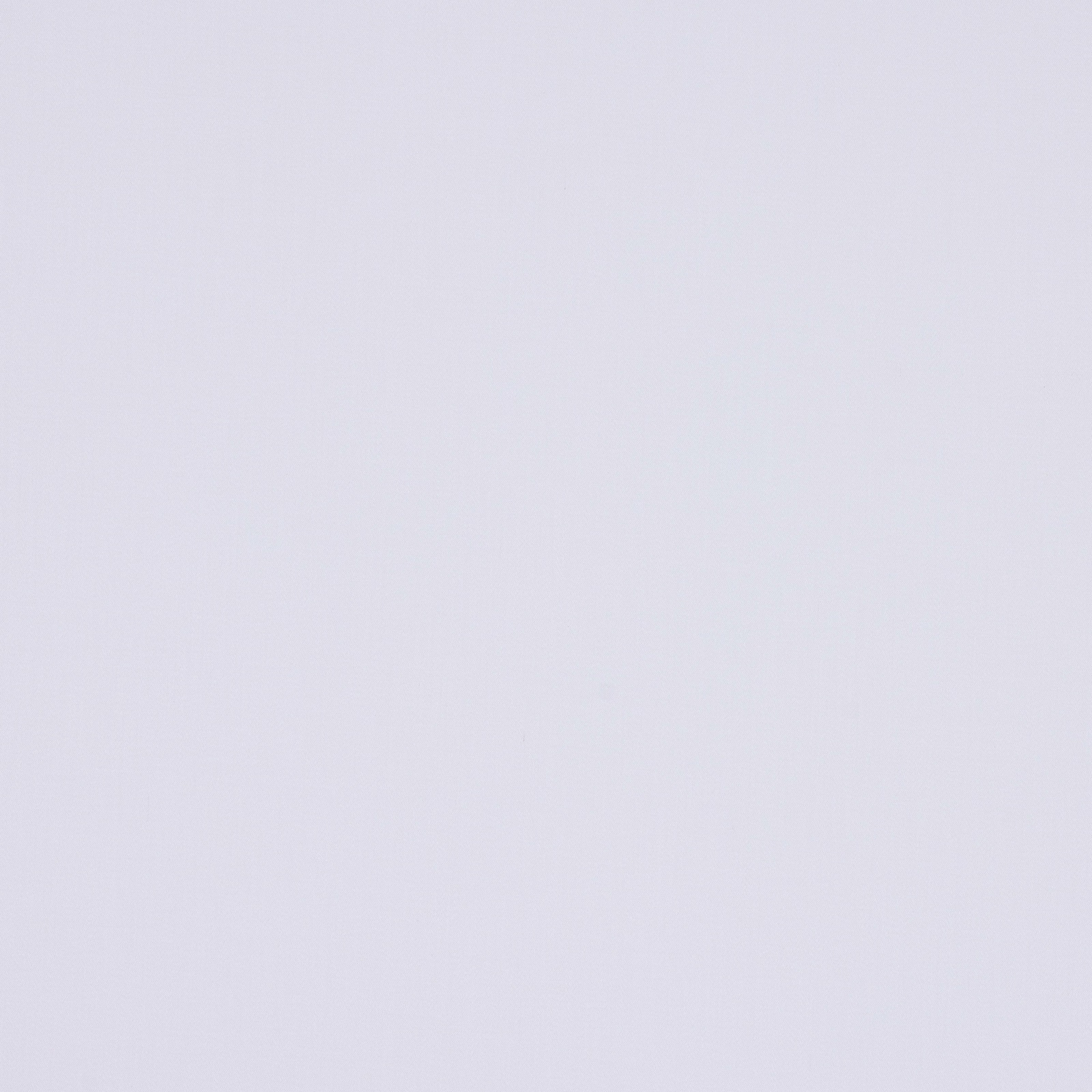 Soft chalk-white plain cotton swatch with a smooth matte finish