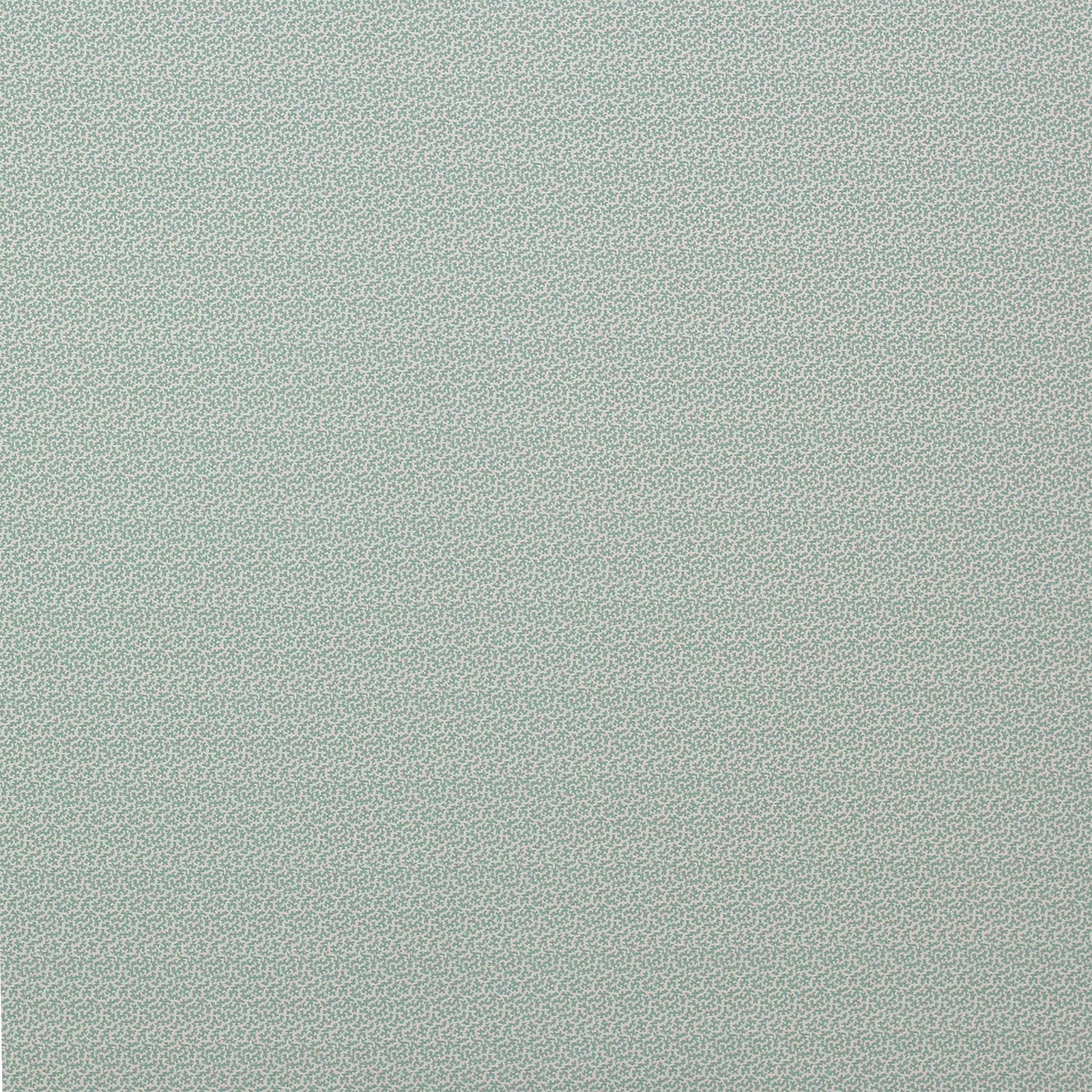 Pale aqua cotton fabric with a tiny speckled all-over pattern