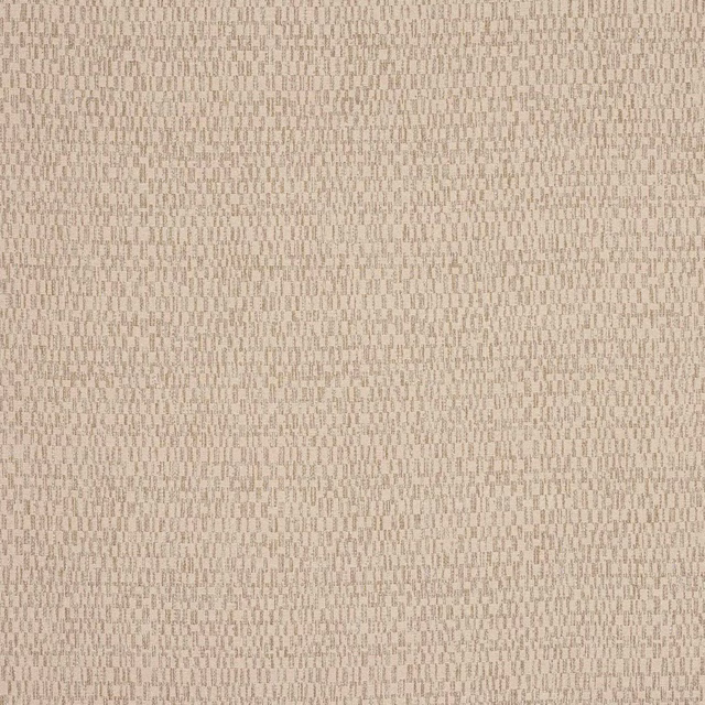 Close-up of soft beige cream woven fabric with tiny geometric marks