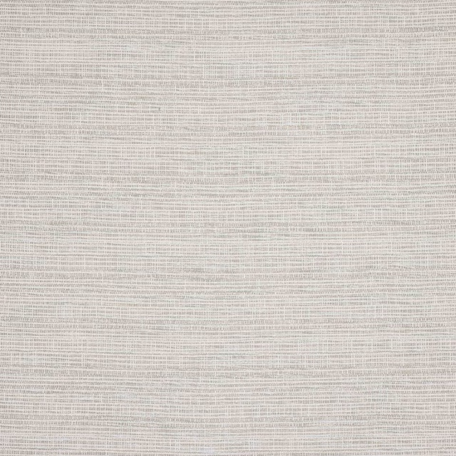 Close-up of soft ivory cream woven fabric with fine horizontal texture