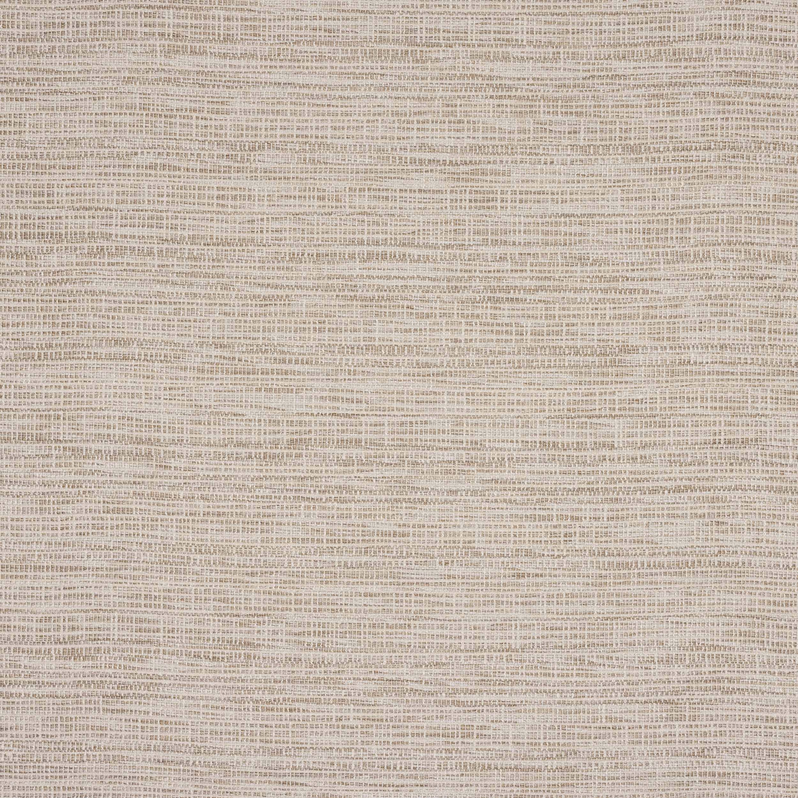 Close-up of soft oatmeal cream woven fabric with fine horizontal texture