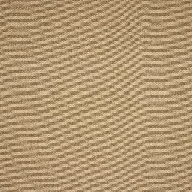 Soft flax beige woven fabric with fine ribbed texture and plain surface