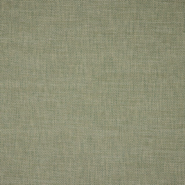 Muted bracken-green herringbone woven fabric with fine chevron texture