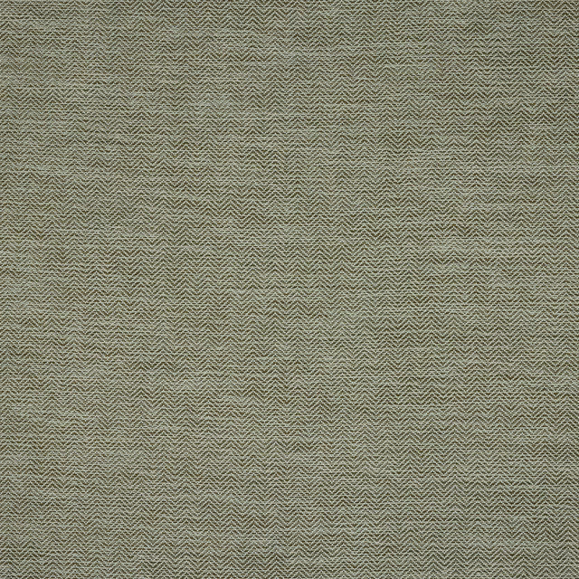 Muted sage green small check fabric with fine woven texture