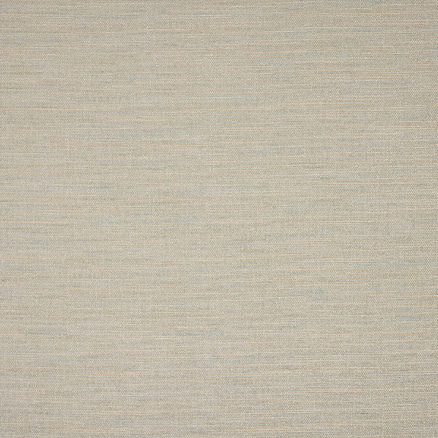 Muted old blue plain woven fabric with fine horizontal slub texture
