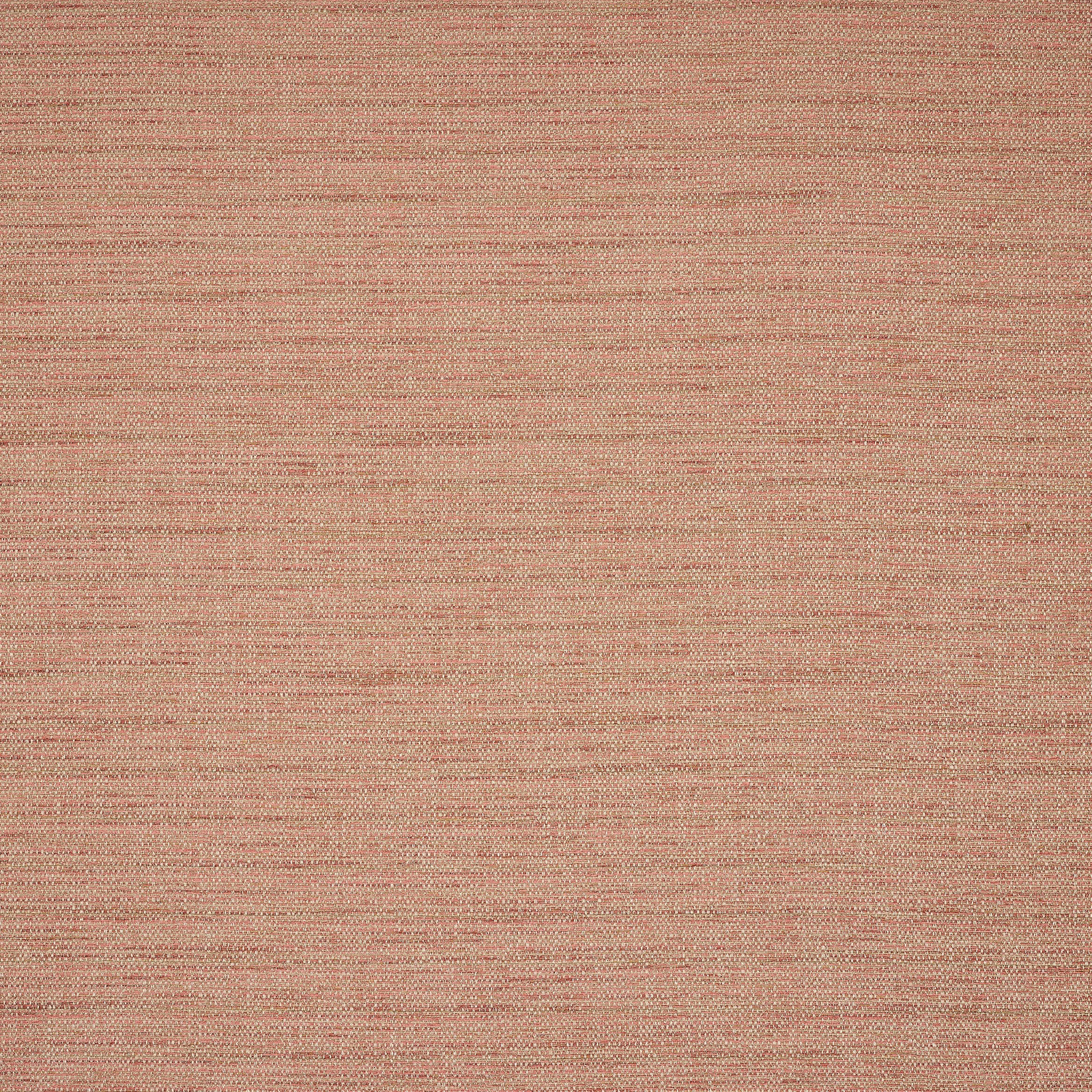 Textured soft terracotta-red plain fabric with fine horizontal slubbing