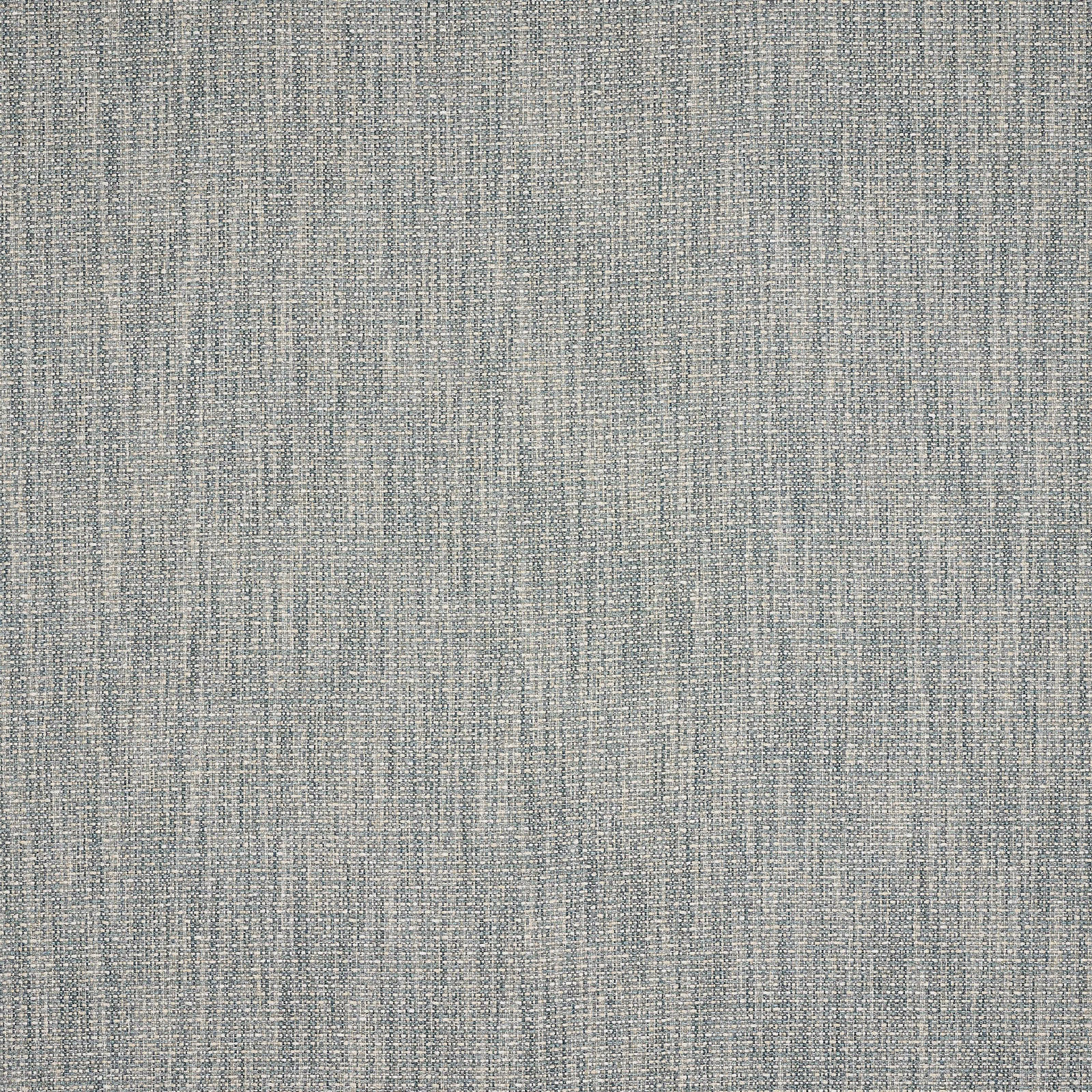 Close-up of a soft grey-blue textured woven fabric with subtle slubs
