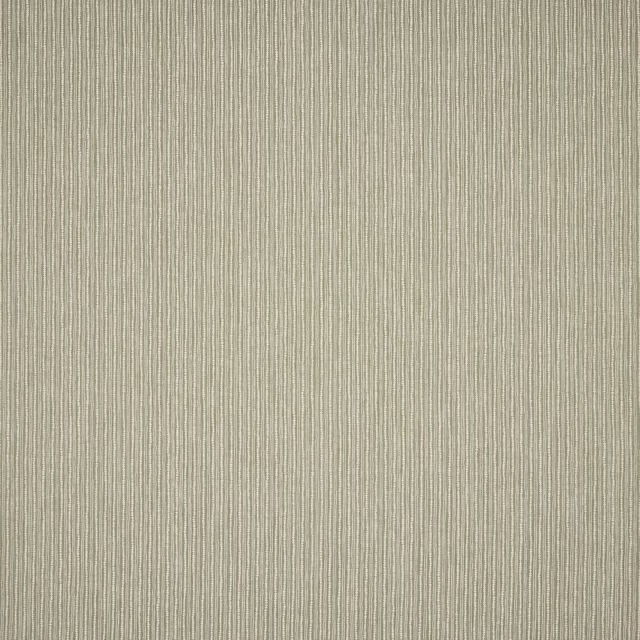 Soft sage green vertical stripe fabric with fine textured weave
