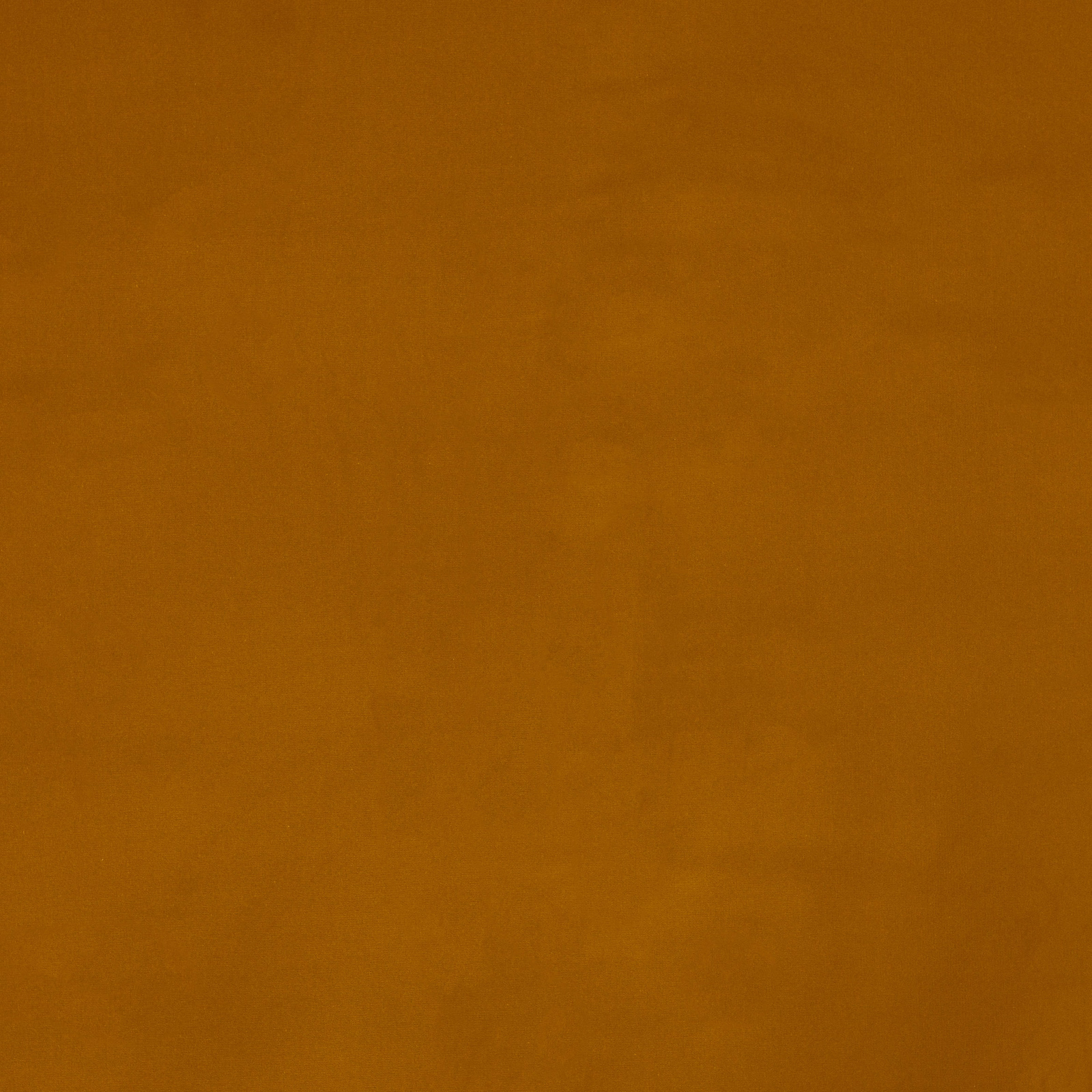 Solid warm amber ochre fabric swatch with a smooth matte cotton surface